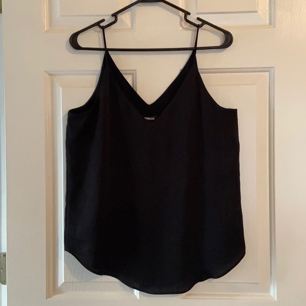 Express black tank top